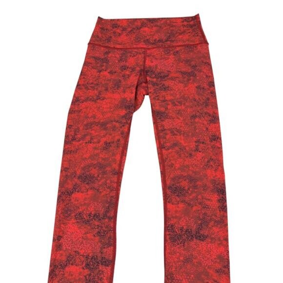 LULULEMON Wunder Under High-Rise Tight 25" Lunar New Year Size 6 Intricate Oasis - Picture 6 of 9